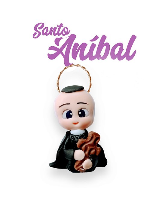 Imã de geladeira - Santo Aníbal