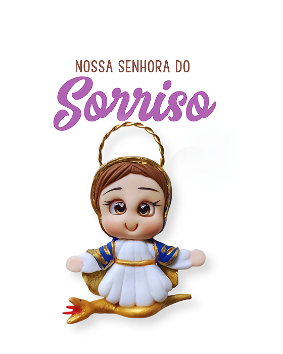Imã de geladeira - Nsa. Sra. Do Sorriso
