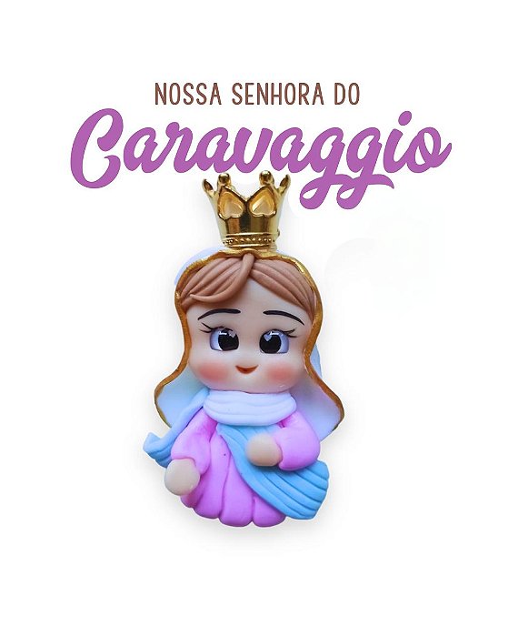 Imã de geladeira - Nossa Senhora do Caravaggio