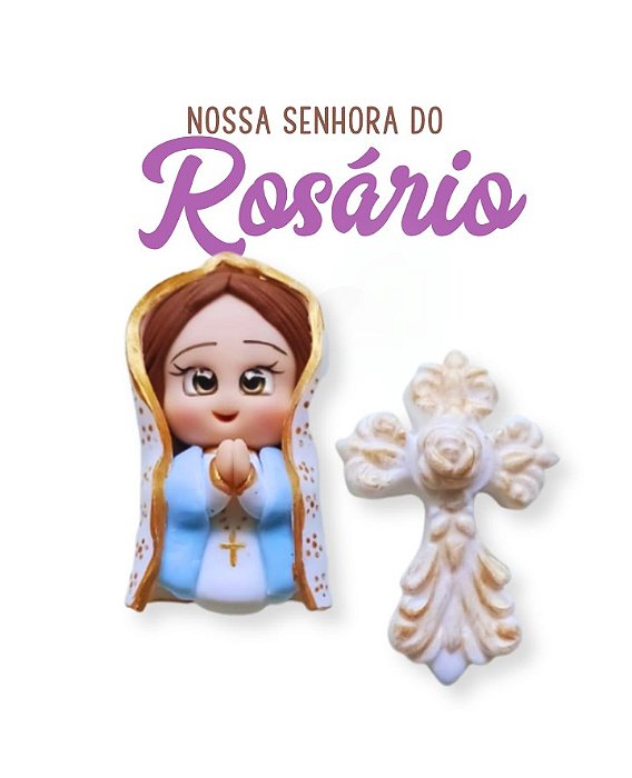 Kit para terço - Nsa. Sra. Do Rosário