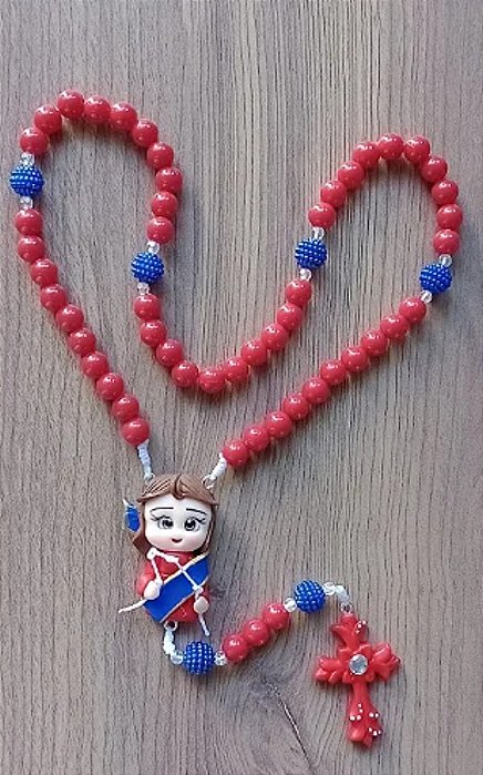 TERÇO ARTESANAL - Nsa.Sra. Desatadora dos Nós