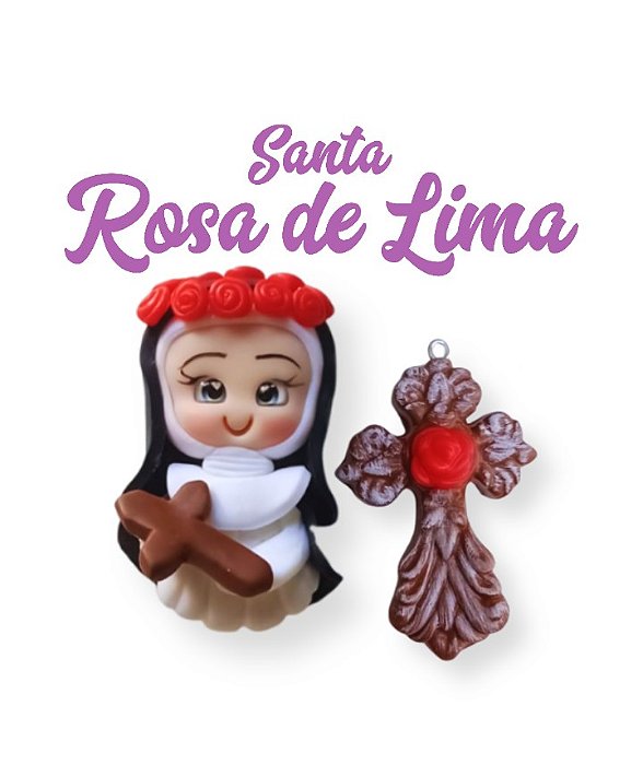 Kit para terço - Santa Rosa de Lima