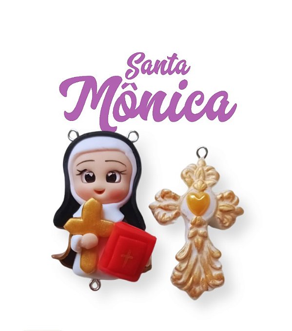 Kit para terço - Santa Mônica