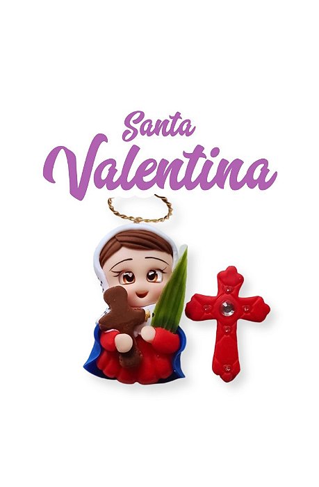 Kit para terço - Santa Valentina