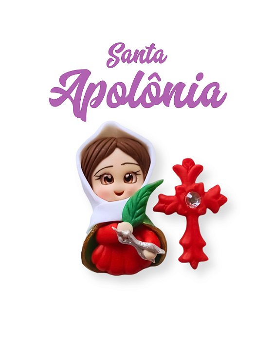 Kit para terço - Santa Apolônia