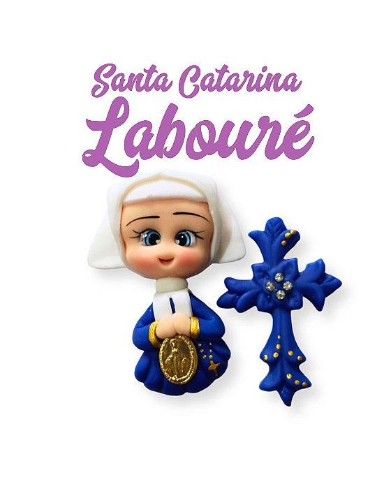 Kit para terço - Santa Catarina Labouré