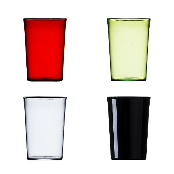Copo de acrílico 350ml colorido esses copos são muito usados em festas. Código SK 12427