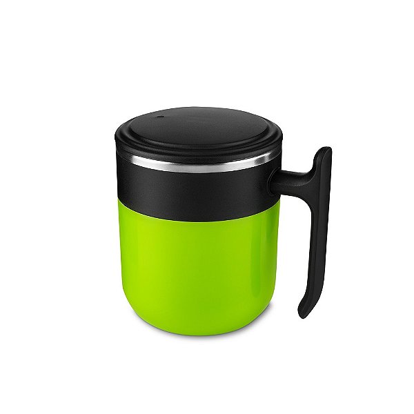 Caneca Plástica com Inox 350 ml- SK14770
