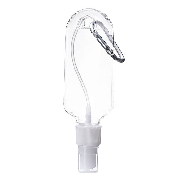 Frasco Plástico 100ml com Mosquetão- SK18632