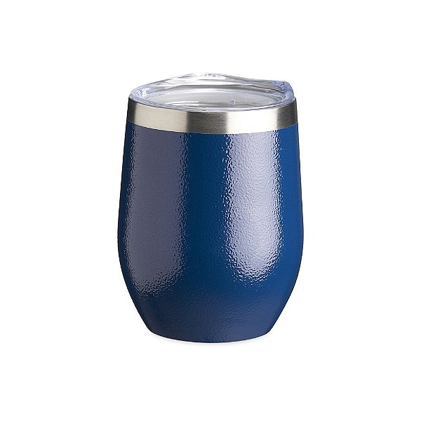 Copo Inox Texturizado Parede Dupla 320ml- SK14726T