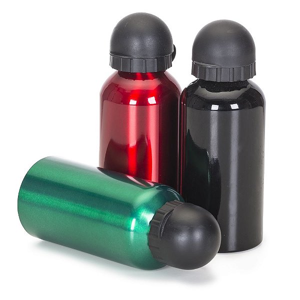 Squeeze de alumínio 400ml com pintura metalizada. Código SK 2607