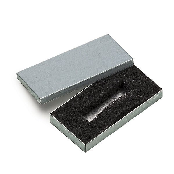 Estojo de alumínio escovado para pen drive. cod. SK 7356