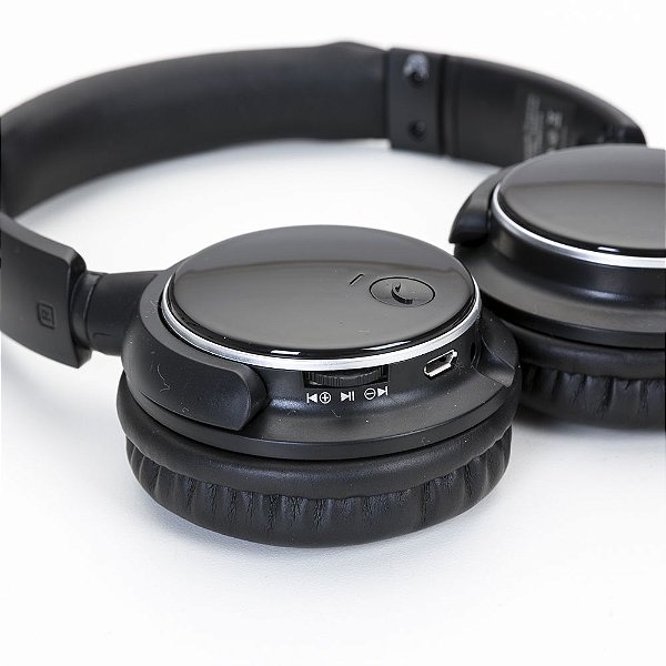 Headfone wireless com haste ajustável e fones giratórios. cod. SK 13474
