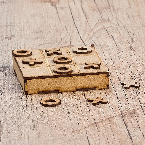Jogo da velha em MDF. Cod. SK 13573