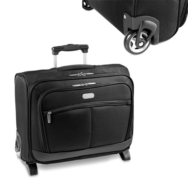 Mala para notebook. C. sintético e 1680D. Com 2 rodas.  Cód.SPCG92129