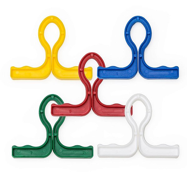 Suporte plástico para sacola. Suporte plástico “pega leve”. Cód.SK13700
