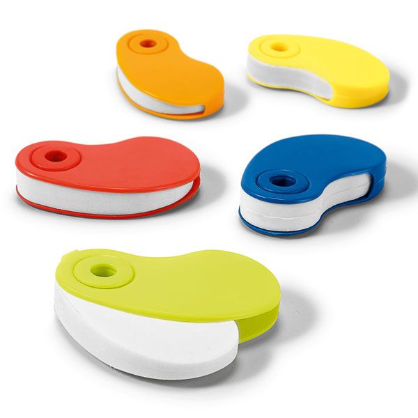 Borracha. Com capa plástica protetora. 55 x 33 x 13 mm. Cód.SPCG91935