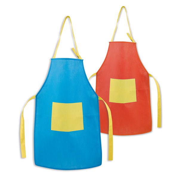 Avental para criança. Non-woven: 80 g/m². Cód.SPCG99826