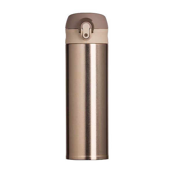 Garrafa térmica de 450ml de metal inteira colorida. SK13767