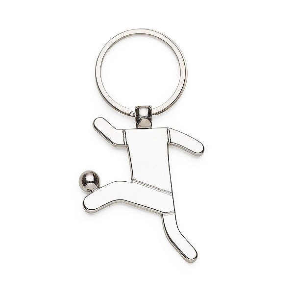 Chaveiro Metal Jogador. Cód. SK 9513