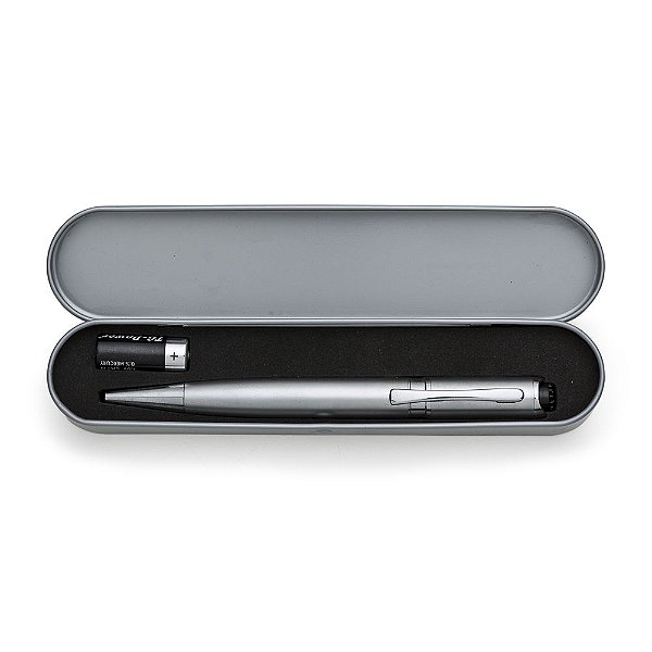 Caneta Massageadora com Estojo. Cód. SKER163BOX