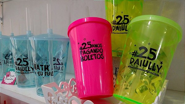Copos Twister Diversas Cores Para Você Escolher. Cód. SK13380