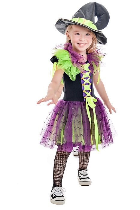 Vestido Bruxa Sapeca Verde