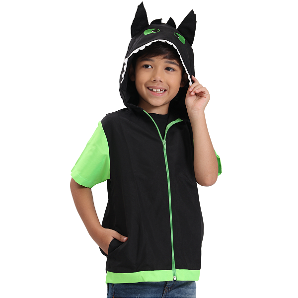 Fantasia Infantil Roupa Colete Dragão Banguela