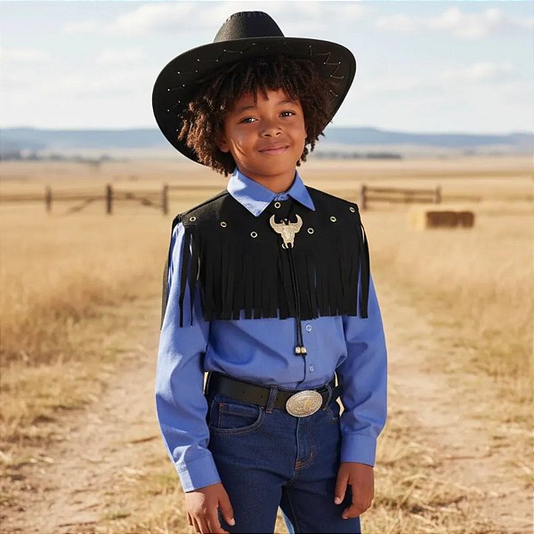 Conjunto country COLETE + GRAVATINHA - 2 itens