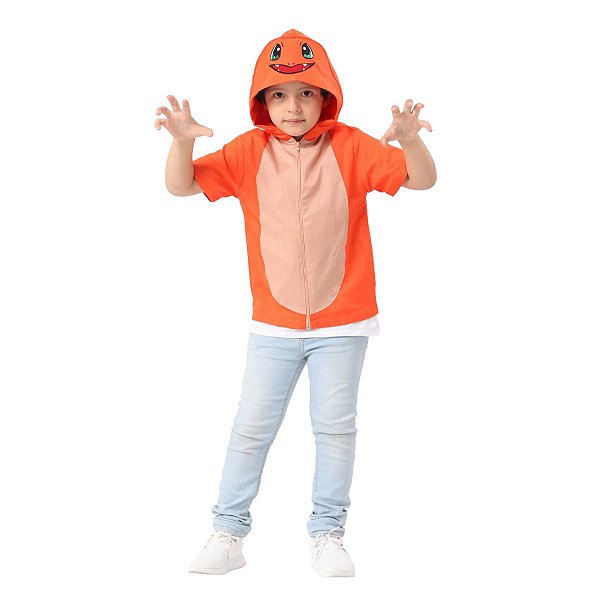 Fantasia Infantil Colete Charmander - Pokémon
