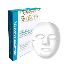 SkinDeep Hyaluronic Acid Mask - Máscara Facial Ultra Hidratante - 5un