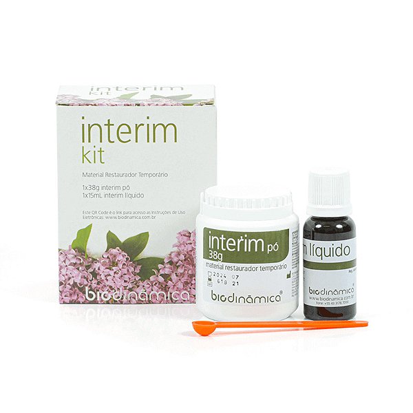 Kit Restaurador Provisório Interim - Biodinâmica
