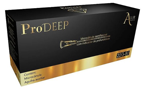 Microcânula ProDeep - 22G x 70mm - 25un