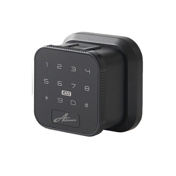 Fechadura Eletrônica Smart Tech Preta 8100b Advance Milre Preto