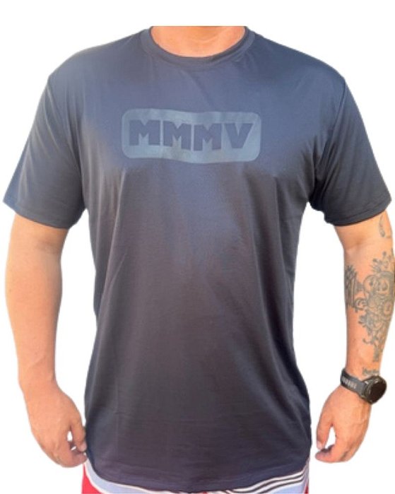 CAMISETA CORRIDA MMMV - PRETA