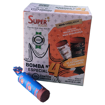 Bomba nº 4 batom borginho