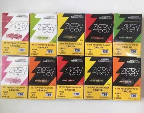 PACK 10 ESSÊNCIAS ZIGGY NARGUILE ATACADO - ESCOLHA SABORES