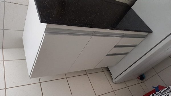 Gabinete pia branco lindo! sem pedra