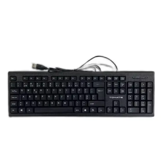 Teclado Essencial Slim Com Fio Tomate MTE-O107