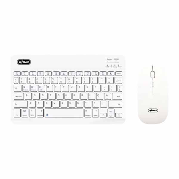 Kit Teclado e Mouse sem Fio Recarregável TE127