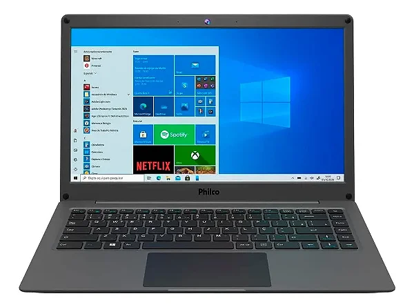 NOTEBOOK PHILCO PNB14.1AC14S128W10 SEMI-NOVO