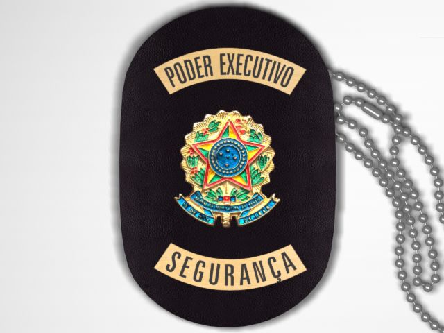 Distintivo Funcional Personalizado do Poder Executivo para Segurança