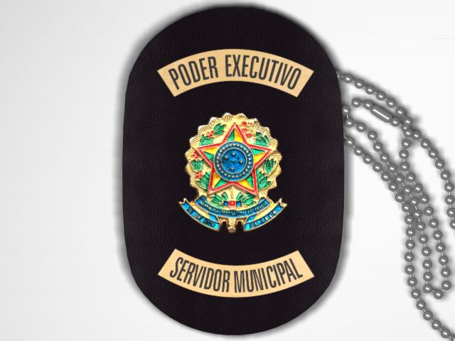 Distintivo Funcional Personalizado do Poder Executivo para Servidor Municipal