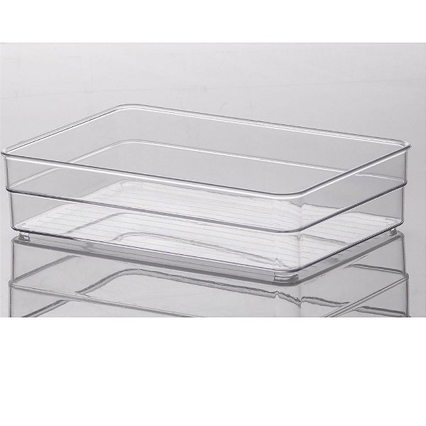 Organizador Diamond Cristal | 22,5 x15 x 5,2cm - 938