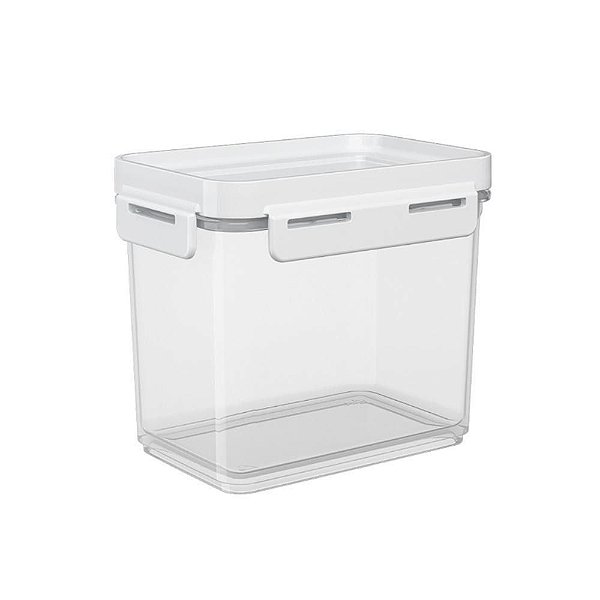 Pote Hermético Flap 600 ml  - Branco Coza