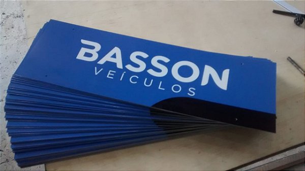 Placa para Carro