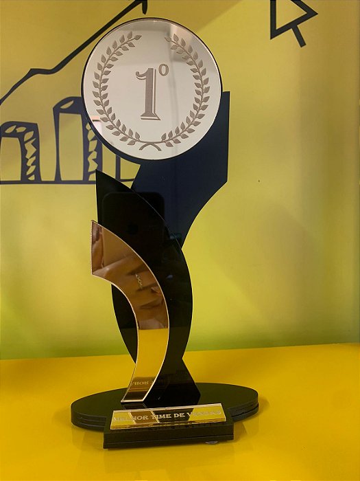 Troféu em Acrílico Personalizado