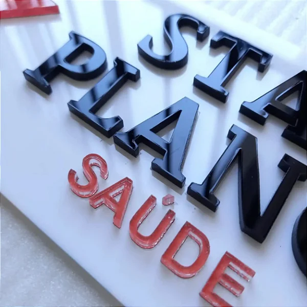 Placa em Acrílico