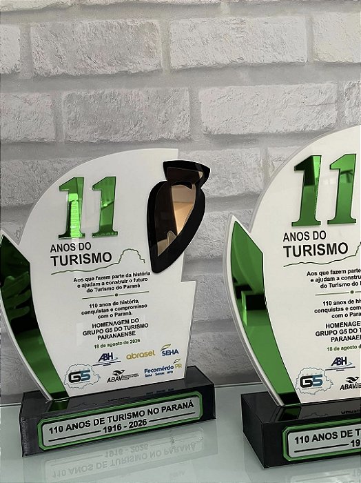 Troféu em Acrílico Personalizado