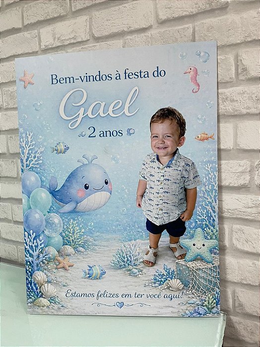 Placa de PS com Impressão UV